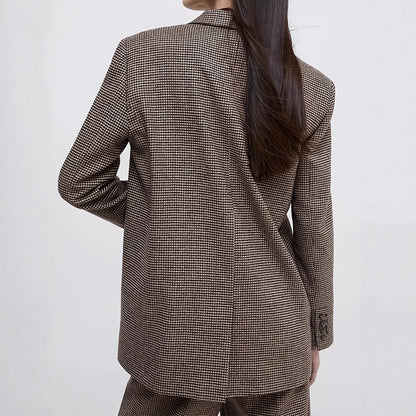 Blazer Gloss Houndstooth